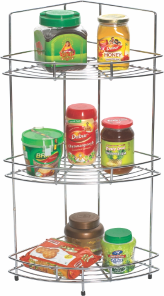 Triple Corner Unit For Kitchen Platform